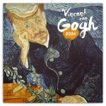 Vincent van Gogh 2024 - nástěnný kalendář