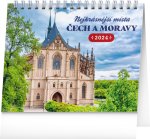 Nejkrásnější místa Čech 2024 - stolní kalendář