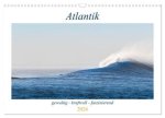 Atlantik - gewaltig, kraftvoll, faszinierend (Wandkalender 2024 DIN A3 quer), CALVENDO Monatskalender