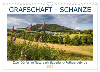 Grafschaft - Schanze (Wandkalender 2024 DIN A4 quer), CALVENDO Monatskalender