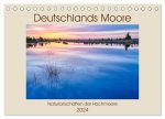 Deutschlands Moore (Tischkalender 2024 DIN A5 quer), CALVENDO Monatskalender