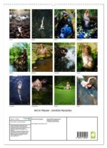 Akt im Wasser - sinnliche Nymphen (hochwertiger Premium Wandkalender 2024 DIN A2 hoch), Kunstdruck in Hochglanz