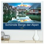 Schönste Berge der Alpen (hochwertiger Premium Wandkalender 2024 DIN A2 quer), Kunstdruck in Hochglanz