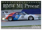 BMW M1 Procar (Tischkalender 2024 DIN A5 quer), CALVENDO Monatskalender