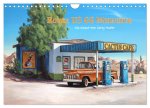Route US 66 Momente Gemälde von Georg Huber (Wandkalender 2024 DIN A4 quer), CALVENDO Monatskalender