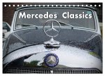 Mercedes Classics (Tischkalender 2024 DIN A5 quer), CALVENDO Monatskalender