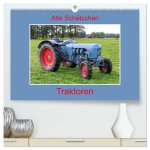 Alte Schätzchen - Traktoren (hochwertiger Premium Wandkalender 2024 DIN A2 quer), Kunstdruck in Hochglanz