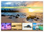 O'ahu - Eine Reise in das Herz von Hawaii (Wandkalender 2024 DIN A2 quer), CALVENDO Monatskalender