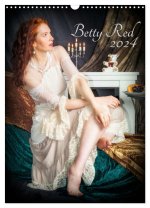 Betty Red (Wandkalender 2024 DIN A3 hoch), CALVENDO Monatskalender