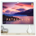 Patagonien: Einzigartige Landschaft am Ende der Welt (hochwertiger Premium Wandkalender 2024 DIN A2 quer), Kunstdruck in Hochglanz