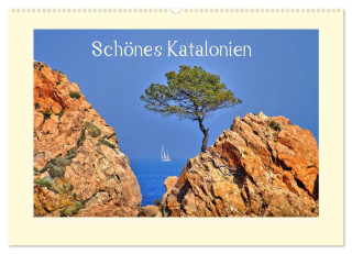 Schönes Katalonien (Wandkalender 2024 DIN A2 quer), CALVENDO Monatskalender