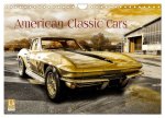 American Classic Cars (Wandkalender 2024 DIN A4 quer), CALVENDO Monatskalender