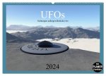 UFOs - Sichtungen außergewöhnlicher Art (Wandkalender 2024 DIN A2 quer), CALVENDO Monatskalender