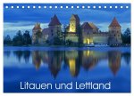 Litauen und Lettland (Tischkalender 2024 DIN A5 quer), CALVENDO Monatskalender