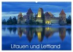 Litauen und Lettland (Wandkalender 2024 DIN A2 quer), CALVENDO Monatskalender