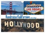 Rundreise Kalifornien mit Las Vegas (Wandkalender 2024 DIN A4 quer), CALVENDO Monatskalender