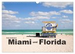 Miami und Florida (Wandkalender 2024 DIN A3 quer), CALVENDO Monatskalender