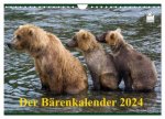 Der Bärenkalender 2024 (Wandkalender 2024 DIN A4 quer), CALVENDO Monatskalender