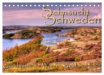 Sehnsucht Schweden - Sverige (Tischkalender 2024 DIN A5 quer), CALVENDO Monatskalender