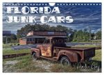 Florida Junk Cars (Wandkalender 2024 DIN A4 quer), CALVENDO Monatskalender