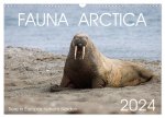 Fauna arctica (Wandkalender 2024 DIN A3 quer), CALVENDO Monatskalender
