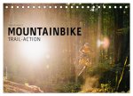 Mountainbike Trail-Action (Tischkalender 2024 DIN A5 quer), CALVENDO Monatskalender