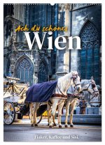 Ach du schönes Wien (Wandkalender 2024 DIN A2 hoch), CALVENDO Monatskalender