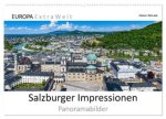 Salzburger Impressionen - Panoramabilder (Wandkalender 2024 DIN A2 quer), CALVENDO Monatskalender