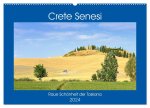 Crete Senesi - Raue Schönheit der Toskana (Wandkalender 2024 DIN A2 quer), CALVENDO Monatskalender