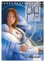 Gottfried ART woman (Tischkalender 2024 DIN A5 hoch), CALVENDO Monatskalender