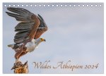 Wildes Äthiopien (Tischkalender 2024 DIN A5 quer), CALVENDO Monatskalender