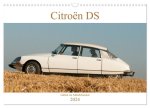 Citroën DS Göttin im Mittelrheintal (Wandkalender 2024 DIN A3 quer), CALVENDO Monatskalender