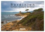 Sardinien Sardigna Sardegna Sardenya 2024 (Wandkalender 2024 DIN A4 quer), CALVENDO Monatskalender