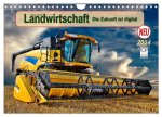 Landwirtschaft - die Zukunft ist digital (Wandkalender 2024 DIN A4 quer), CALVENDO Monatskalender