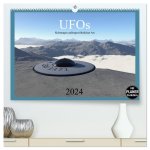 UFOs - Sichtungen außergewöhnlicher Art (hochwertiger Premium Wandkalender 2024 DIN A2 quer), Kunstdruck in Hochglanz