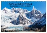 Patagonien 2024 - Traumziel in den Anden (Wandkalender 2024 DIN A2 quer), CALVENDO Monatskalender
