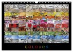 Colours (Wandkalender 2024 DIN A3 quer), CALVENDO Monatskalender