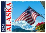 Der Alaska Kalender (Wandkalender 2024 DIN A2 quer), CALVENDO Monatskalender