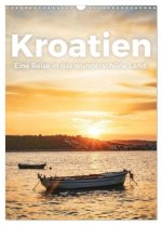 Kroatien - Eine Reise in das wunderschöne Land. (Wandkalender 2024 DIN A3 hoch), CALVENDO Monatskalender