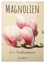 Magnolien Ein Frühlingstraum (Wandkalender 2024 DIN A2 hoch), CALVENDO Monatskalender