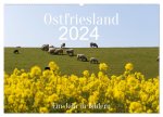 Ostfriesland - Ein Jahr in Bildern (Wandkalender 2024 DIN A2 quer), CALVENDO Monatskalender