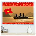 Die Halong Bucht (hochwertiger Premium Wandkalender 2024 DIN A2 quer), Kunstdruck in Hochglanz