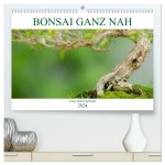 Bonsai ganz nah (hochwertiger Premium Wandkalender 2024 DIN A2 quer), Kunstdruck in Hochglanz