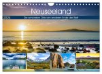 Neuseeland - Die schönsten Orte am anderen Ende der Welt (Wandkalender 2024 DIN A4 quer), CALVENDO Monatskalender