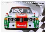 Motorsport in 1/32 (Tischkalender 2024 DIN A5 quer), CALVENDO Monatskalender