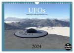 UFOs - Sichtungen außergewöhnlicher Art (Wandkalender 2024 DIN A4 quer), CALVENDO Monatskalender