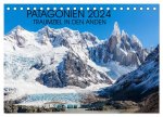 Patagonien 2024 - Traumziel in den Anden (Tischkalender 2024 DIN A5 quer), CALVENDO Monatskalender