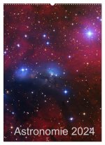 Astronomie 2024 (Wandkalender 2024 DIN A2 hoch), CALVENDO Monatskalender