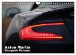 Aston Martin Vanquish Volante (Wandkalender 2024 DIN A4 quer), CALVENDO Monatskalender