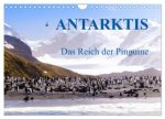Antarktis - Das Reich der Pinguine (Wandkalender 2024 DIN A4 quer), CALVENDO Monatskalender